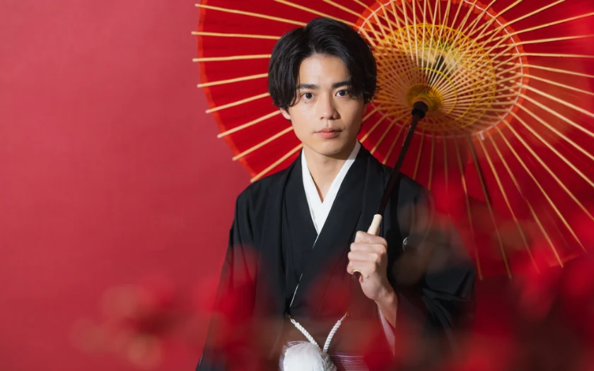 男性羽織成人式フルセットプラン