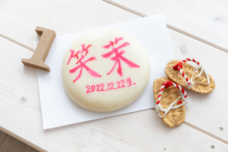 餅踏みの記念撮影も📸